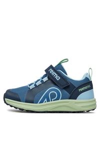 Reima Sneakersy 5400007A Granatowy. Kolor: niebieski. Materiał: materiał, mesh