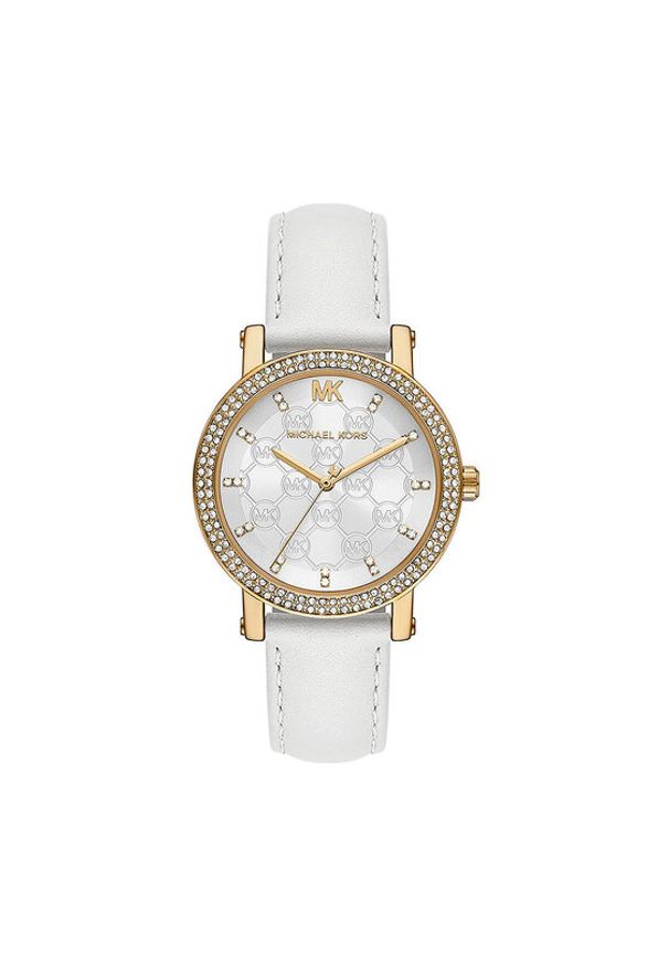 Michael Kors Zegarek Corey MK7551 Biały. Kolor: biały
