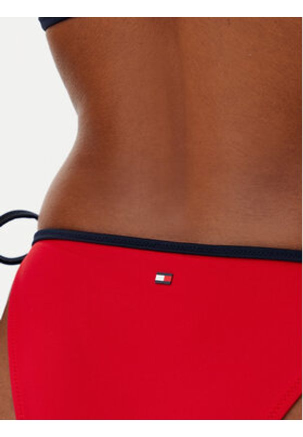 TOMMY HILFIGER - Tommy Hilfiger Dół od bikini UW0UW05973 Granatowy. Kolor: niebieski. Materiał: syntetyk