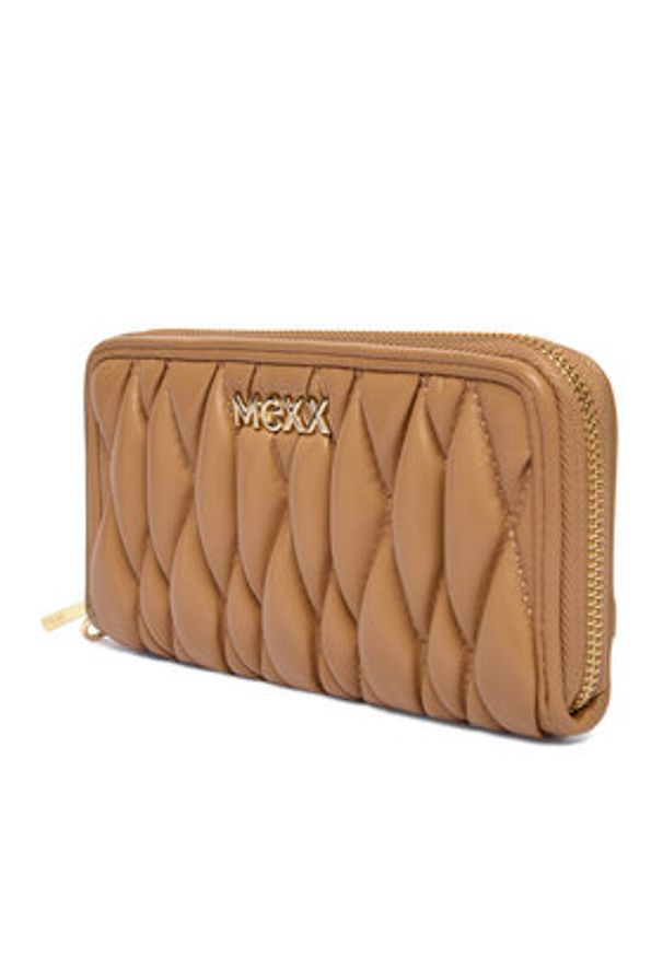 MEXX Portfel CEO-MEXX-W1-001-AW25 Beżowy. Kolor: beżowy. Materiał: materiał, syntetyk