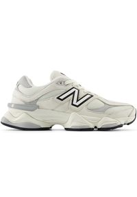 Buty unisex New Balance U9060ZGF – białe. Kolor: biały. Materiał: skóra, materiał, guma, syntetyk. Szerokość cholewki: normalna. Sport: turystyka piesza