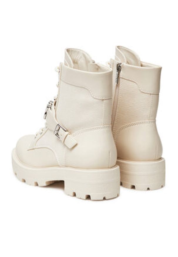 Guess Trzewiki FLTYZ2 FAP10 Écru. Materiał: skóra