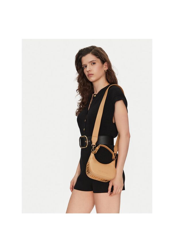 Love Moschino - Torebka LOVE MOSCHINO. Kolor: beżowy