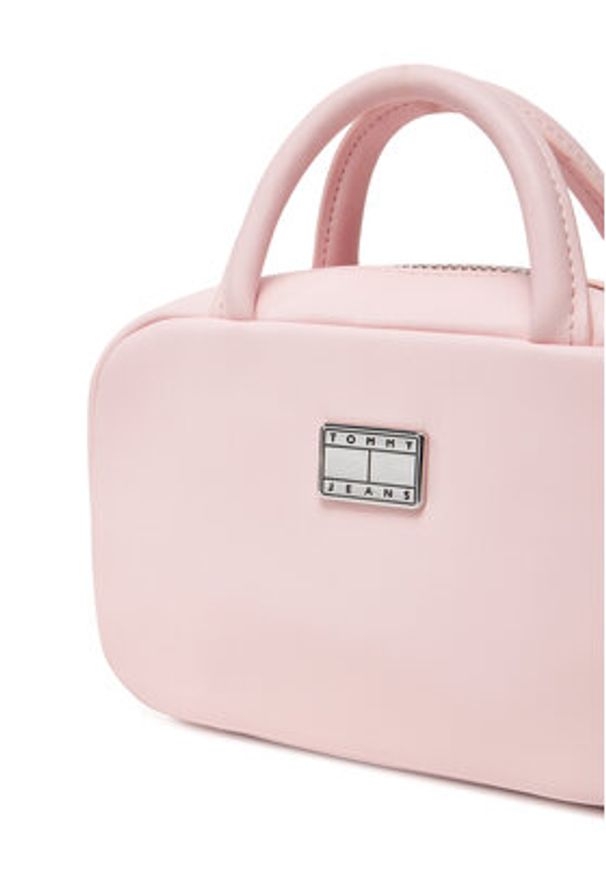 Tommy Jeans Torebka Tjw American Cool Trunk AW0AW17294 Różowy. Kolor: różowy. Materiał: skórzane