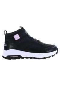 skechers - Buty na co dzień młodzieżowe SKECHERS FUSE TREAD skóra wysokie. Okazja: na co dzień. Kolor: czarny. Materiał: skóra. Model: Skechers Sport. Sport: turystyka piesza