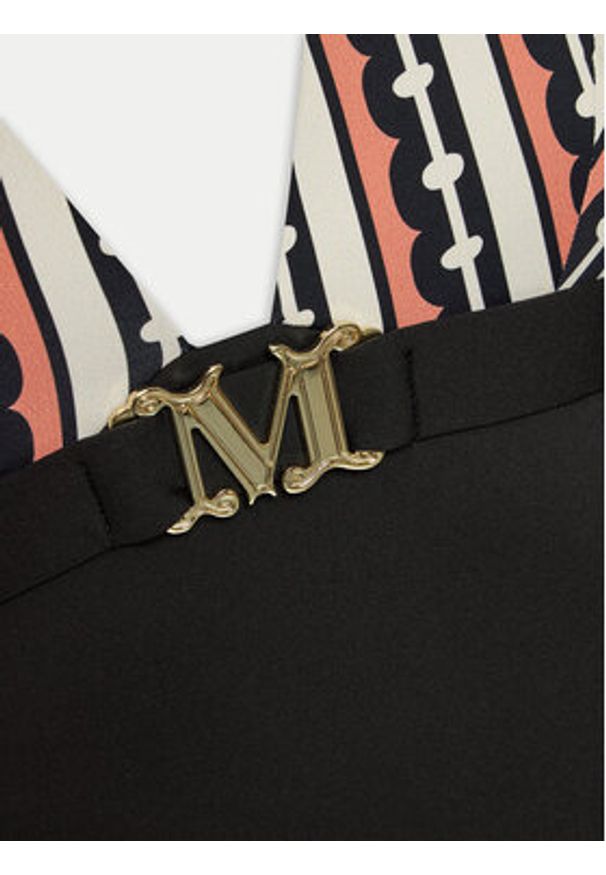Max Mara Beachwear Strój kąpielowy Clotilde 2416831229 Czarny. Kolor: czarny. Materiał: syntetyk