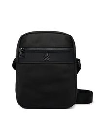 Hugo - HUGO Saszetka Quantic_N_Ns_Zip 50558388 Czarny. Kolor: czarny. Materiał: materiał #3