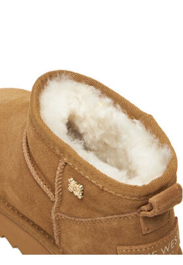 Nine West Śniegowce CEO-MENA-01 Brązowy. Kolor: brązowy. Materiał: skóra, zamsz