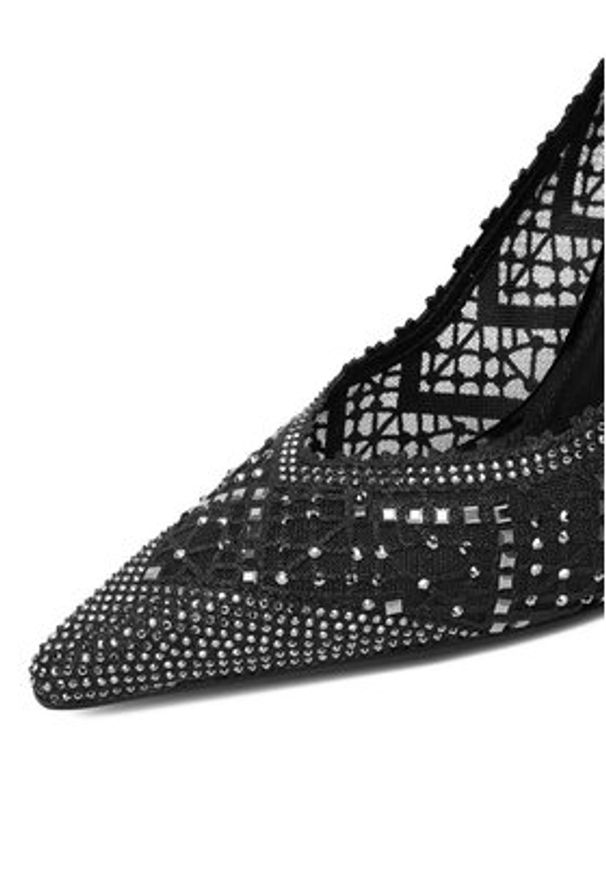 Eva Minge Szpilki EO-AMY-1797-823 Czarny. Kolor: czarny. Materiał: materiał. Obcas: na szpilce