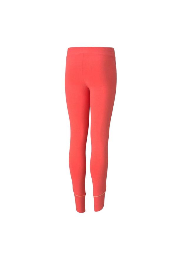Puma - Legginsy Dla Dziewczynki Alpha. Kolor: pomarańczowy, żółty, wielokolorowy