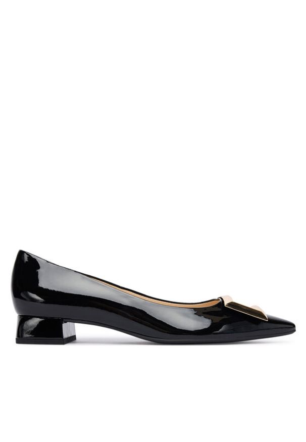 HÖGL Czółenka 0-102224-01000 Czarny. Kolor: czarny. Materiał: skóra