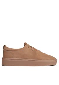 Ted Baker Sneakersy 256656 Beżowy. Kolor: beżowy. Materiał: nubuk, skóra