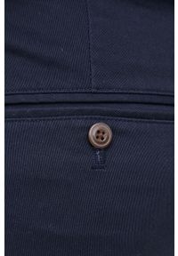 GAP spodnie męskie kolor granatowy dopasowane. Kolor: niebieski. Materiał: tkanina #3