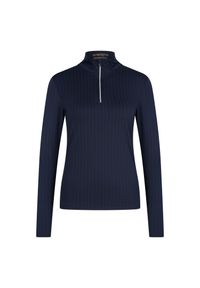 EURO-STAR - Damska koszulka do jazdy konnej Euro-Star Sole. Kolor: niebieski. Długość rękawa: długi rękaw #1