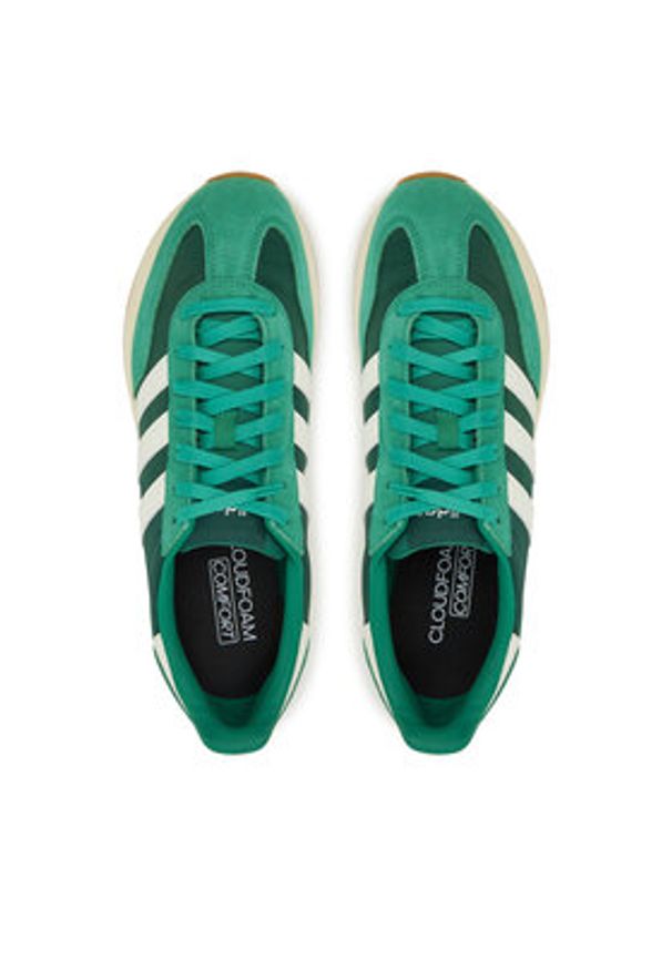 Adidas - adidas Sneakersy Run 70s 2.0 JI4919 Zielony. Kolor: zielony. Materiał: materiał. Sport: bieganie