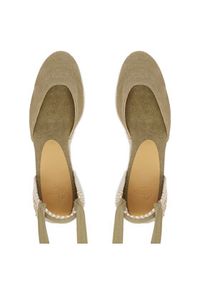Castañer Espadryle Carina 21644 Zielony. Kolor: zielony. Materiał: materiał #5