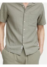 !SOLID - Solid Koszula 21107606 Zielony Regular Fit. Kolor: zielony. Materiał: len #6