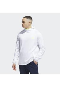 Adidas - Bluza z kapturem COLD.RDY. Typ kołnierza: kaptur. Kolor: biały. Materiał: materiał. Sport: golf #1
