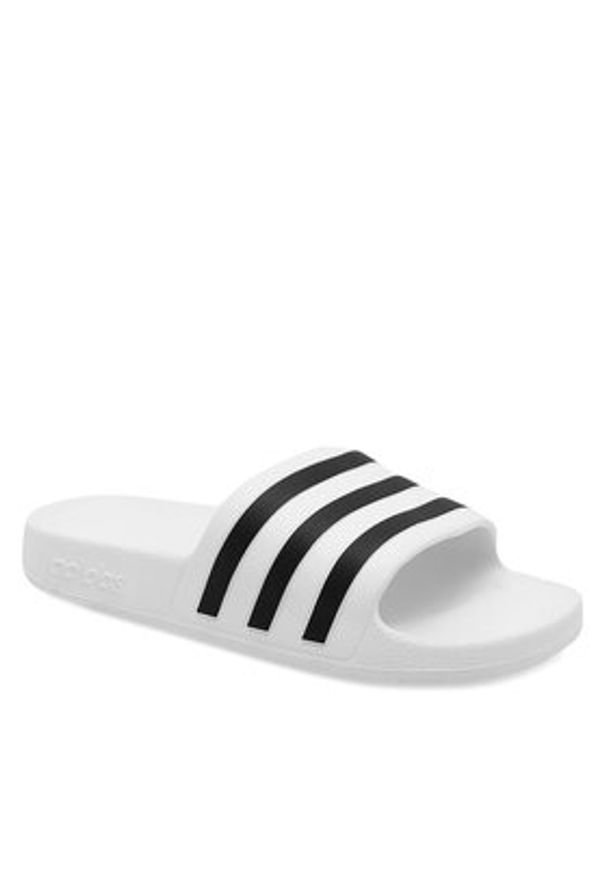 Adidas - adidas Klapki ADILETTE AQUA F35539 Biały. Kolor: biały