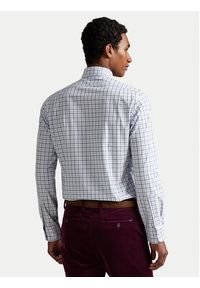 Polo Ralph Lauren Koszula 710974534008 Błękitny Custom Fit. Typ kołnierza: polo. Kolor: niebieski. Materiał: bawełna #4