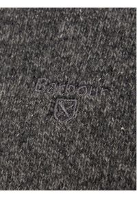 Barbour Sweter Essential Tisbury MKN0844GY12 Szary Regular Fit. Kolor: szary. Materiał: wełna #5
