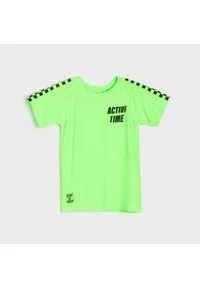 Sinsay - Koszulka sportowa - Zielony. Kolor: zielony. Styl: sportowy #1