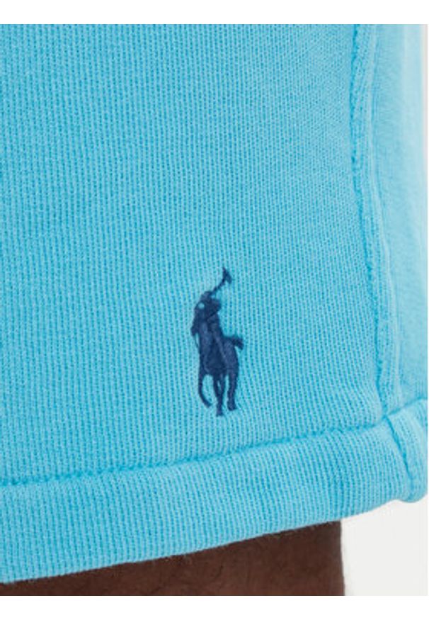 Polo Ralph Lauren Szorty sportowe 710A12486007 Niebieski jasny Regular Fit. Kolor: niebieski. Materiał: bawełna. Styl: sportowy