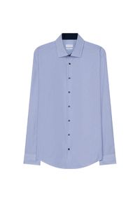 Seidensticker Koszula 01.653720 Niebieski Regular Fit. Kolor: niebieski. Materiał: bawełna