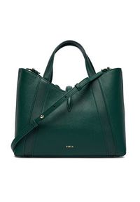 Furla Torebka Goccia Shopper Bag S WB01789 BX3353 KH 4282S Zielony. Kolor: zielony. Materiał: skórzane