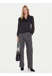 TwinSet - TWINSET Bluzka 252TT2243 Czarny Regular Fit. Kolor: czarny. Materiał: wiskoza #3