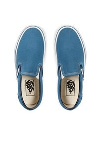 Vans Tenisówki Classic Slip-On VN-0ENVY Granatowy. Zapięcie: bez zapięcia. Kolor: niebieski. Materiał: materiał