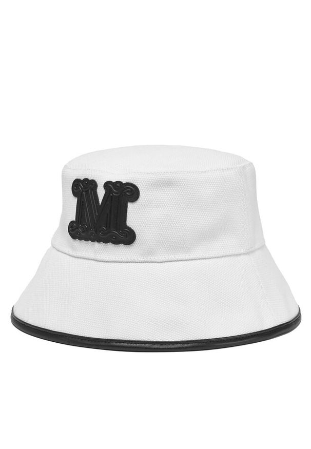 Kapelusz Max Mara Beachwear. Kolor: biały