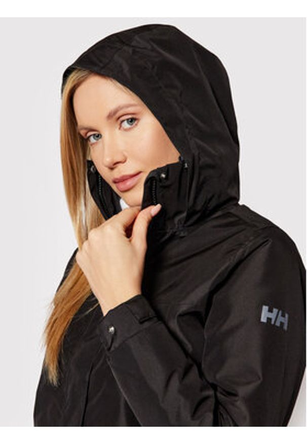 Helly Hansen Kurtka przeciwdeszczowa Aden 62649 Czarny Regular Fit. Kolor: czarny. Materiał: syntetyk