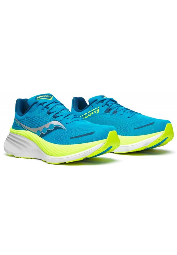Buty do biegania męskie Saucony Hurricane 22. Kolor: niebieski