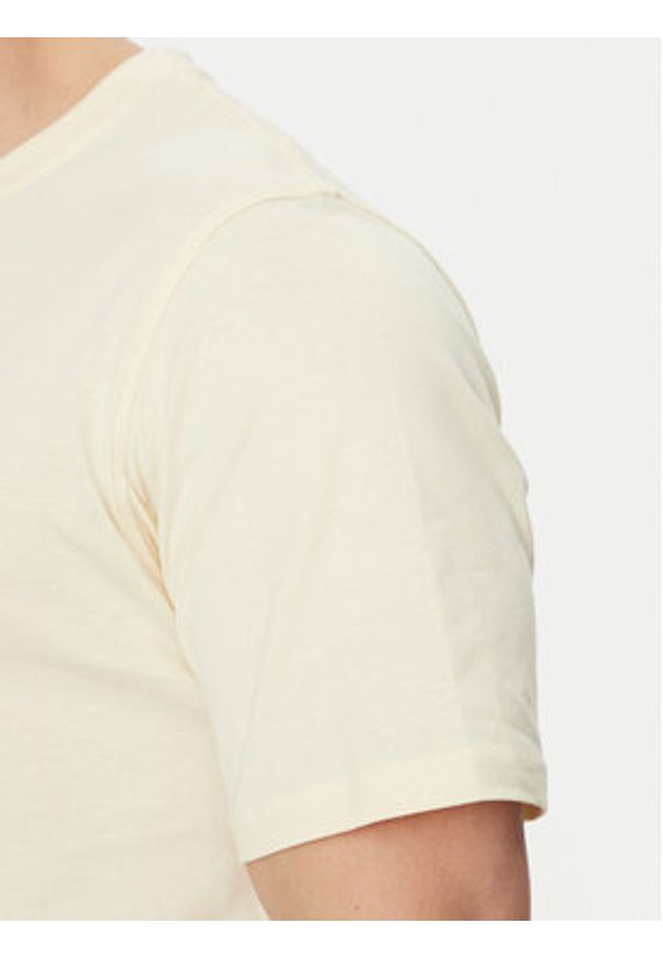 Jack & Jones T-Shirt Frederiksberg 12278266 Écru Regular Fit. Materiał: bawełna