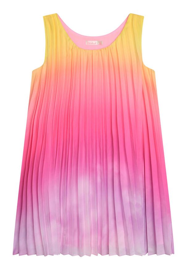 Billieblush Sukienka elegancka U12812 Kolorowy Regular Fit. Materiał: syntetyk. Wzór: kolorowy. Styl: elegancki
