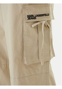 Karl Lagerfeld Jeans Spodnie materiałowe B1W10087 Zielony Regular Fit. Kolor: zielony. Materiał: bawełna #3