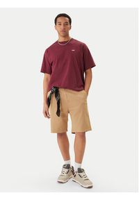 DC Shoes Szorty materiałowe Worker ADYWS03087 Beżowy Regular Fit. Kolor: beżowy. Materiał: bawełna #4