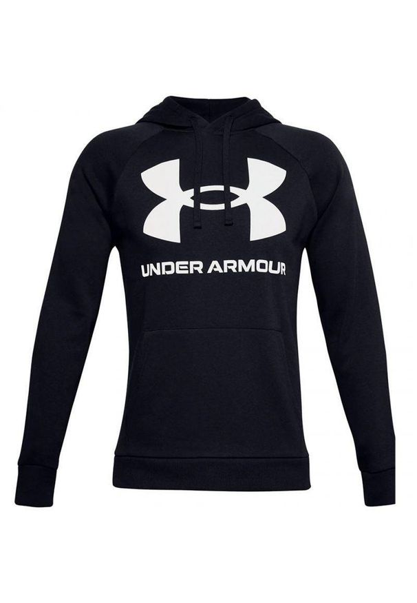 Under Armour - Męska Bluza Polarowa Rival. Kolor: czarny. Materiał: polar