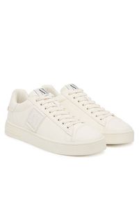 Armani Exchange Sneakersy XM001990 AF17451 U0011 Biały. Kolor: biały. Materiał: skóra #4
