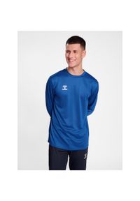 Bluza Hummel Essential. Kolor: niebieski. Materiał: materiał. Sport: fitness #1