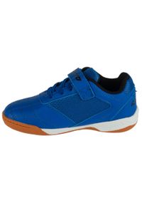 Buty treningowe dziecięce LOTTO WHIZZER halowe, futsal. Kolor: niebieski