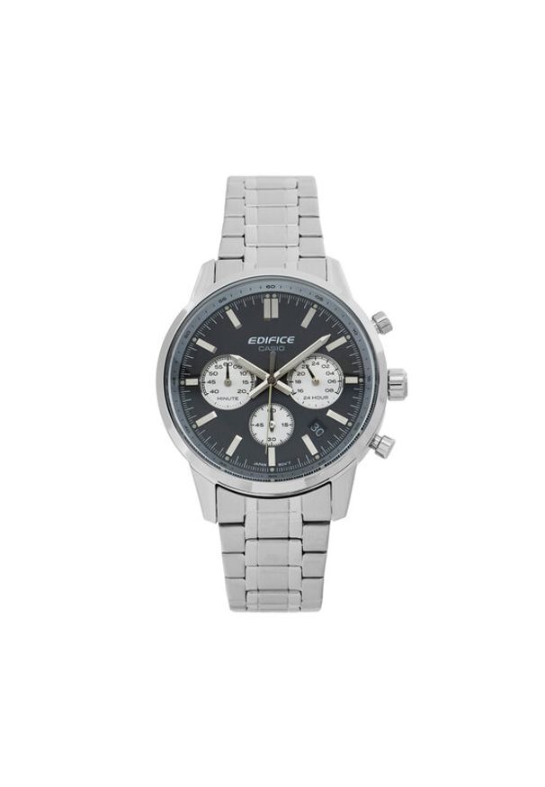 Casio Zegarek Edifice EFR-575D-1AEF Srebrny. Kolor: srebrny