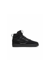 Buty sportowe sneakersy Nike COURT BOROUGH MID 2 BOOT BG. Kolor: czarny. Model: Nike Court. Sport: koszykówka