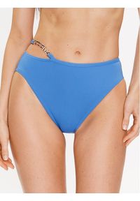 MICHAEL Michael Kors Dół od bikini MM1K034 Niebieski. Kolor: niebieski. Materiał: syntetyk