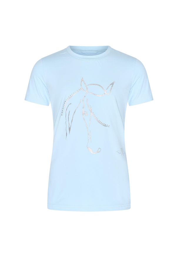 HV POLO - Koszulka dla dzieci HV Polo Wendy. Typ kołnierza: polo. Kolor: niebieski