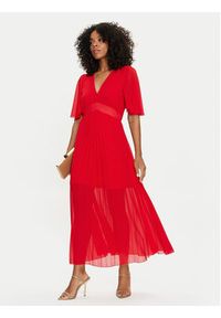 Dixie Sukienka codzienna A319J027A Czerwony Regular Fit. Okazja: na co dzień. Kolor: czerwony. Materiał: syntetyk. Typ sukienki: proste. Styl: casual #5