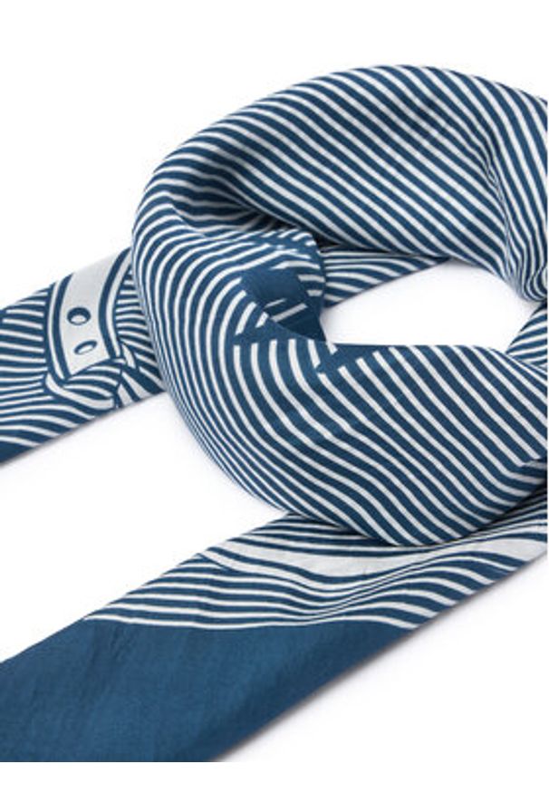 Lauren Ralph Lauren - LAUREN RALPH LAUREN Chusta jedwabna 454P14484001 Granatowy. Kolor: niebieski. Materiał: jedwab