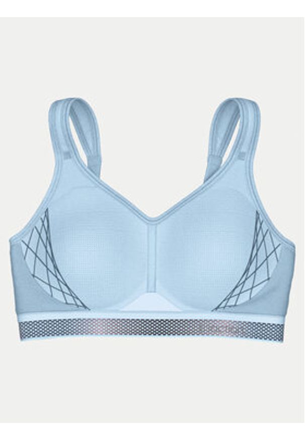 Triumph Biustonosz sportowy Triaction Cardio Flow 10205923 Niebieski. Kolor: niebieski. Materiał: syntetyk