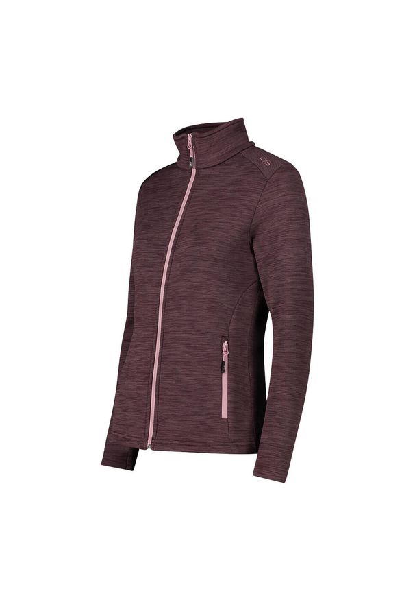 Damski polar CMP. Kolor: wielokolorowy, różowy, brązowy. Materiał: polar. Sport: turystyka piesza